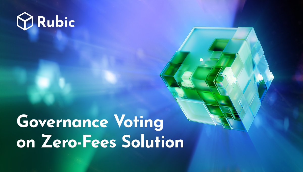 CryptoRubic's tweet photo. We’re very excited to announce our 3rd round of #governance voting! 

You’ll be voting on our zero-fee solution, &amp; choosing a minimum amount of $RBC tokens one must hold for the purposes of disabling platform fees for those that hold at least that amount.

https://t.co/7R6hN3V5HB https://t.co/yGKupsGINv