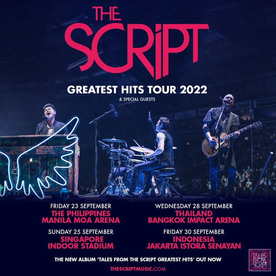 The Script returning to PH for 'Greatest Hits' concert in September |  Inquirer Entertainment