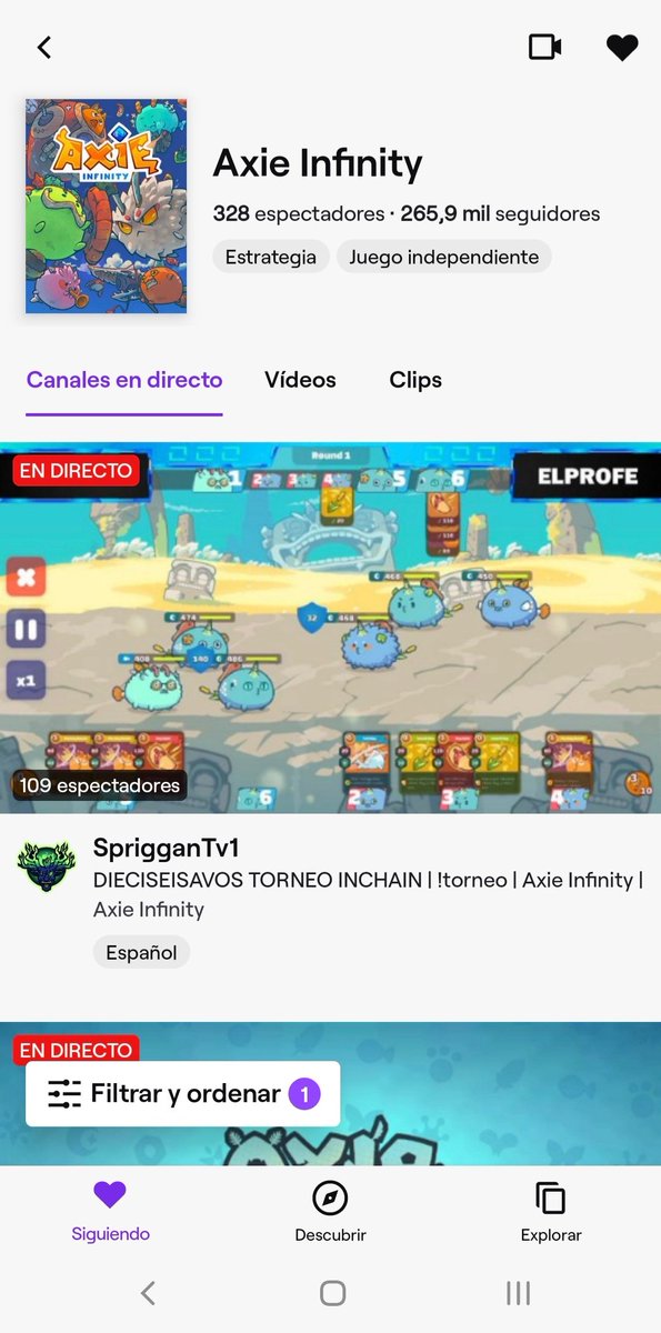 Top 1 en categoría <a href="/AxieInfinity/">Axie Infinity</a> 💪

Seguimos disfrutando del Torneo 😈

<a href="/AxieLima/">Lima.ron</a> #AxieInfinity