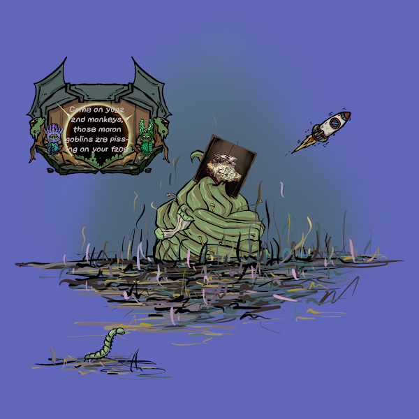 midnytfunction's tweet photo. What the hell did I just get myself into?

@pieceofshit_wtf 

#NFT #NFTCommunity #shitnft https://t.co/tmdCpKTJyN