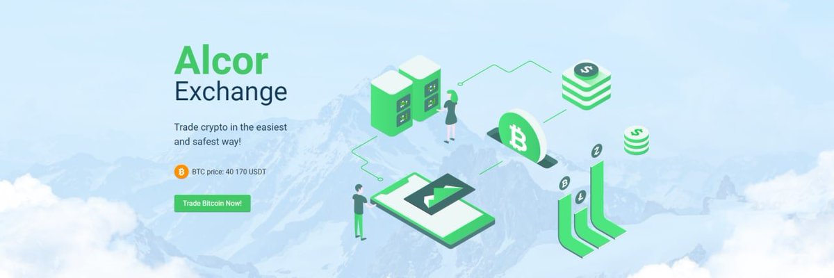 Alcor_Exchange's tweet photo. Here in Alcor we care about providing exactly the service you need depending on your goals and highlights: Alcor exchange is available in two interfaces for quick transaction or for professional traders. Register and start using it now at https://t.co/ABMV2GirQq #alcor #exchange https://t.co/oQOO1SUDUz