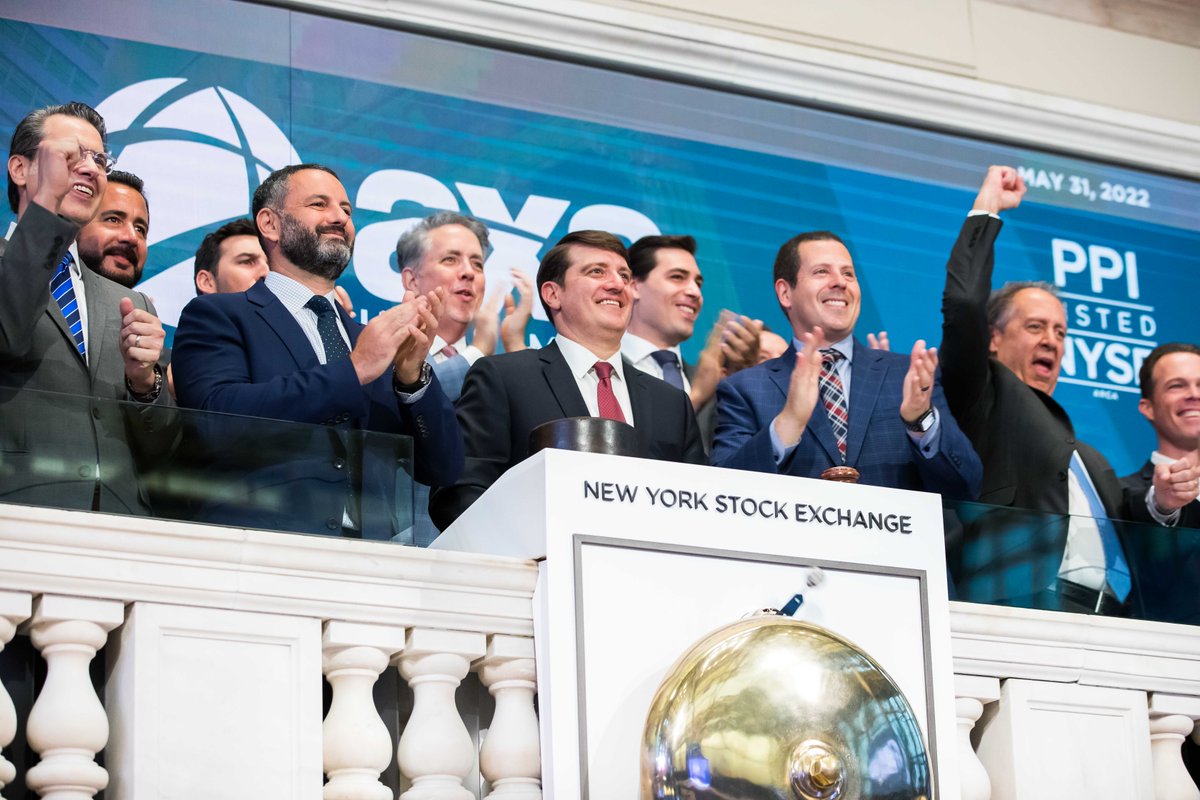 NYSE's tweet photo. Congratulations to CEO Greg Bassuk, AXS Investments and @AstoriaAdvisors on the successful launch of AXS Astoria Inflation Sensitive ETF team on this exciting milestone. 🔔 We're thrilled to have you be a part of our #NYSECommunity 🏛 $PPI https://t.co/fxRkyTomAc