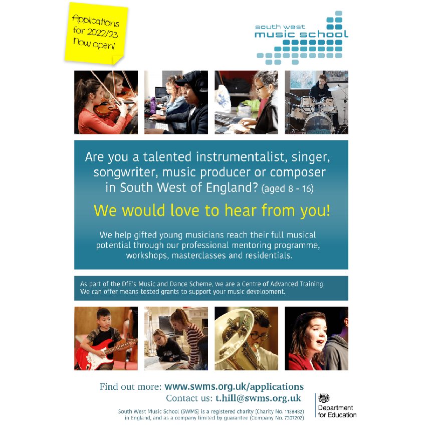 South West Music School tweet media