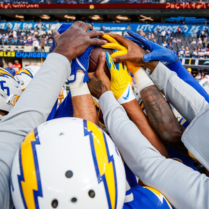 chargers's tweet photo. "this will expand opportunity for so many young people eager to get hands-on experience inside an NFL football operation."

we're partnering with Donald H. Yee to create opportunity for leaders from the Asian-American Pacific Islander (AAPI) Community