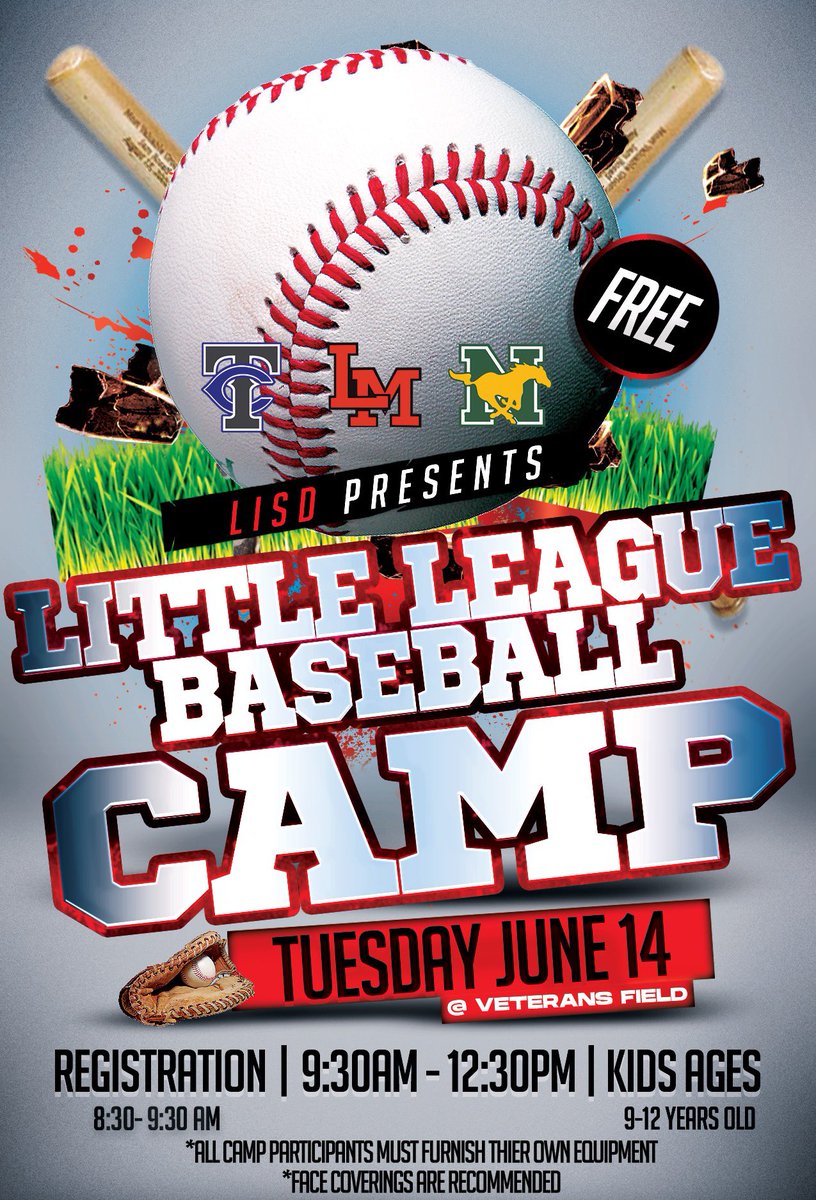 Cig_Baseball's tweet photo. Come out and learn from your coaches @LISD_Athletics Tuesday June 14. @NixonBaseball @LMTigerBaseball https://t.co/NOkceRtSEL