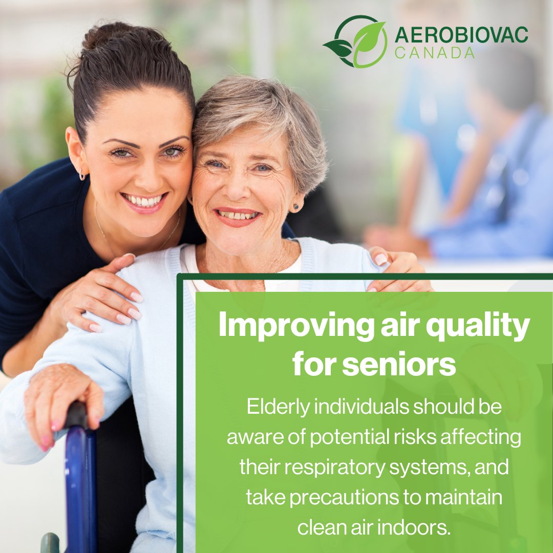 aerobiovac's tweet photo. Improve #IndoorAirQuality for #seniors by installing an air disinfection system in your long-term care home that is proven to eliminate airborne viruses, germs and bacteria! Contact us for a quote: (289)-383-0742. Learn more: https://t.co/xxjnAXXaxH #longtermcare #CleanAirNow https://t.co/NjYVqgHXAr