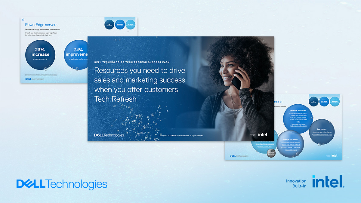 DellTechPartner's tweet photo. Learn how #TechRefresh can transform your customers’ IT infrastructures with solutions built to handle modern IT demands with ease, with the resources you need to boost your sales and marketing success. Explore more in our #SuccessPack: https://t.co/4yAToM9teZ
#AssetoftheWeek https://t.co/wx52UTcMXR