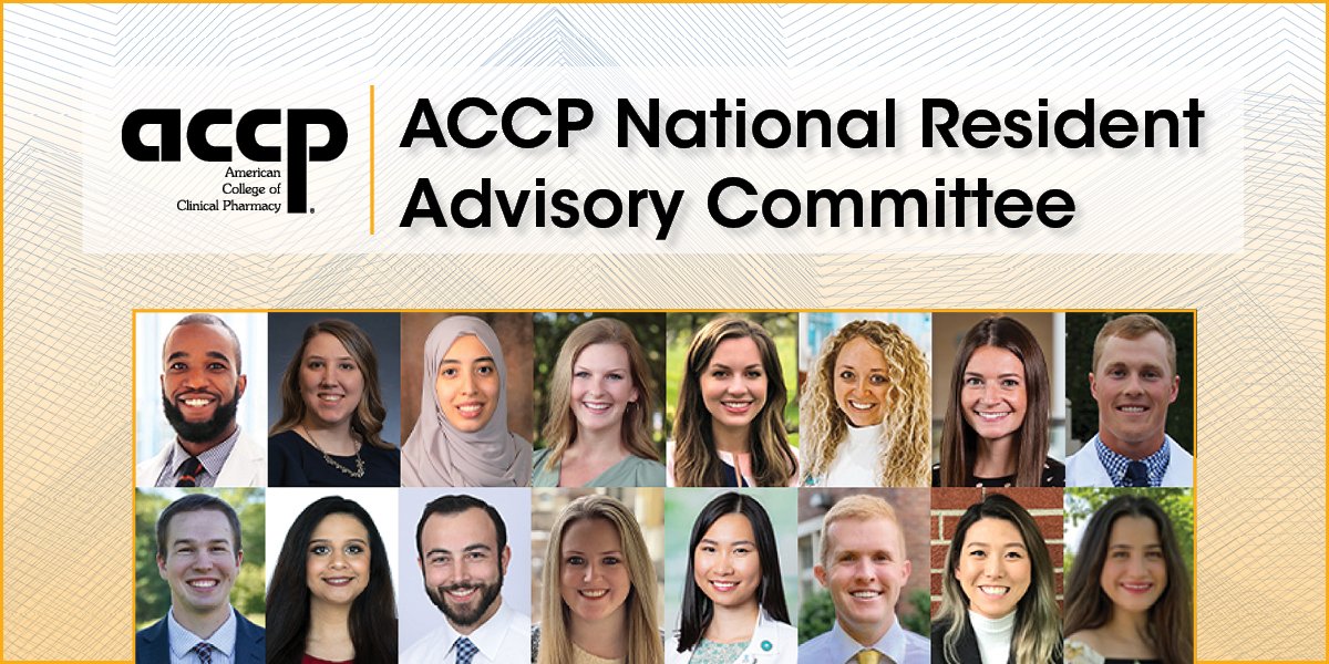 ACCP's tweet photo. The deadline to apply for the National Resident Advisory Committee is June 15.  Click the link for more information, including how to apply: https://t.co/ovw53qth8y https://t.co/5fC4UVT2pR