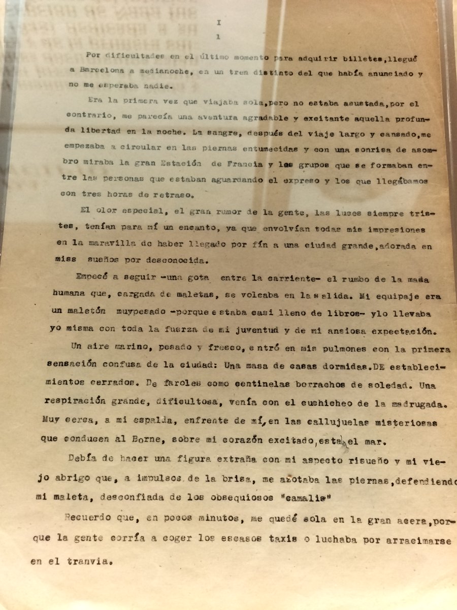 gomis_veronica's tweet photo. Más rutas literarias! Nos movemos hasta Madrid capital!👏👏👏  Son muy interesantes las exposiciones itinerantes del Instituto Cervantes. En mi viaje encontramos una de Carmen Laforet (SEGUNDA PARTE) #INVTICUA22 https://t.co/mW1C3dxXq8