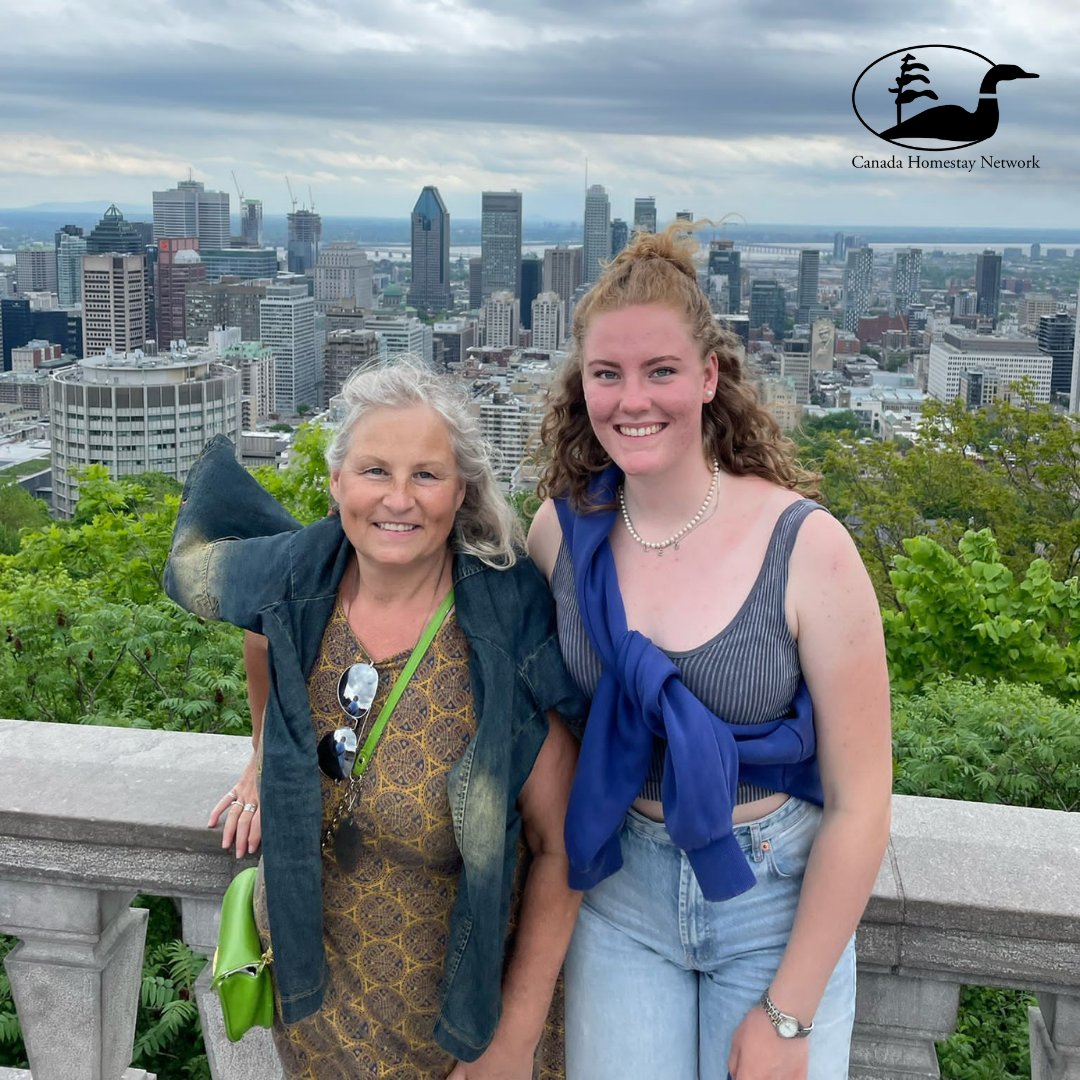 HomestayCHN's tweet photo. Retired customs officer, Sandy Job, is a happy homestay host. Her current student Leonie Blasberg is from Germany. Are you hosting any international students? What's your best memory with them?
#internationalstudents
#maylongweekend2022
#homestays
#studyabroad
#homestayfamily https://t.co/otCGwZOUxP