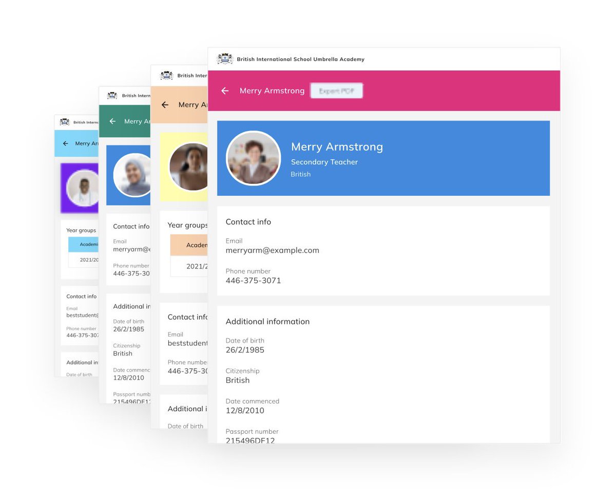 SledStudio's tweet image. Securely save and store all student and staff data in one place. Create, export and print filtered lists in PDF or Excel within seconds!