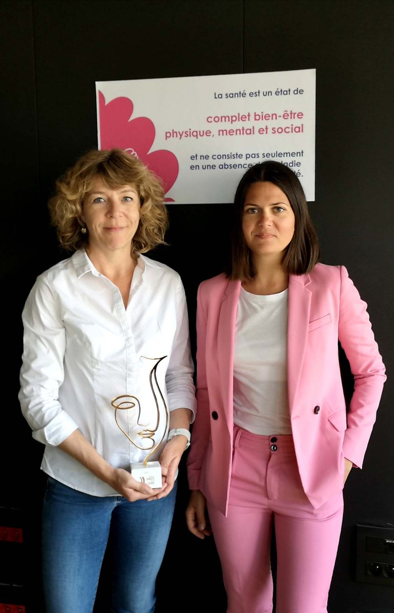 Butterfly Therapeutics (Bliss DTx - Endocare) (@bliss_dtx) on Twitter photo Aujourd'hui, nous avons reçu la visite de Mme <a href="/C_Nebbula/">Constance Nebbula</a>, Vice-Pdte <a href="/paysdelaloire/">Pays de la Loire</a> pour lui présenter notre thérapie numérique @BlissDTx.
Nous la remercions pour nos échanges très concrets et s/ l'ambition de la Région pr accompagner les entreprises innovantes de notre territoire Aujourd'hui, nous avons reçu la visite de Mme <a href="/C_Nebbula/">Constance Nebbula</a>, Vice-Pdte <a href="/paysdelaloire/">Pays de la Loire</a> pour lui présenter notre thérapie numérique @BlissDTx.
Nous la remercions pour nos échanges très concrets et s/ l'ambition de la Région pr accompagner les entreprises innovantes de notre territoire