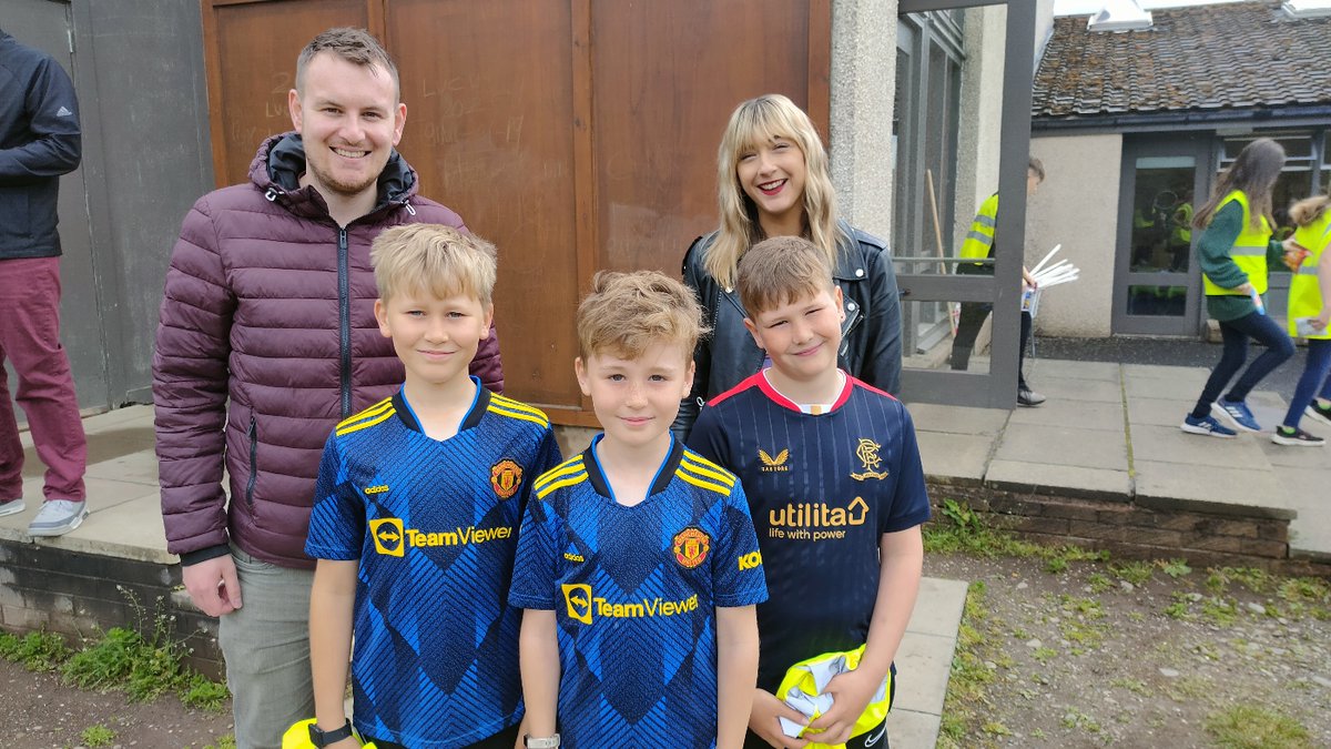 TweedbankPS's tweet photo. A fun filled day of 5k walks, runs and cycles in and around Tweedbank to finish #5KEveryDayInMay. We've passed our ยฃ500 target for Cash For Kids too.
Lovely stuff! ๐ชโบ๏ธ https://t.co/lhXoaHbkYE