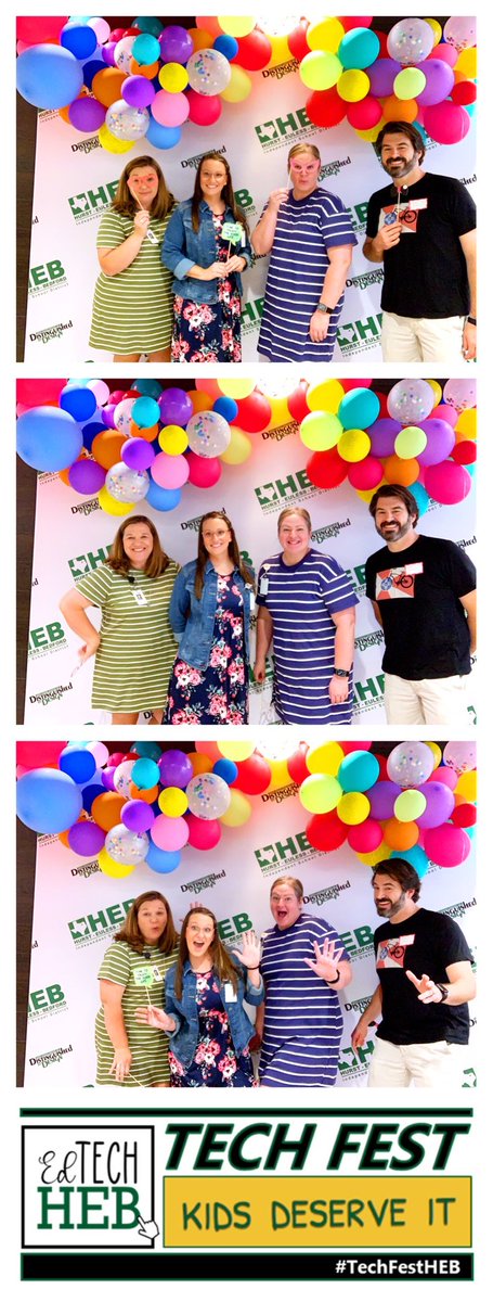 SGE_JShaw's tweet photo. What a fun day of learning!!!! @HEBISDpeople #bebrave #techfestHEB @GileswiemannSGE https://t.co/hDs9rQZCDn