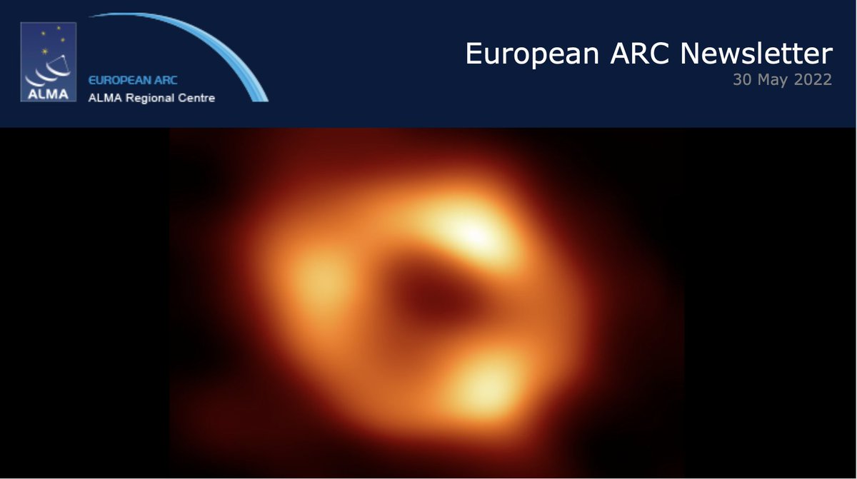 A new European ARC Newsletter! bit.ly/3lY0gjt
With:
→ European ARC Announcements
→ ALMA poll of the month
→ Join the online ALMA training events
→ ALMA Recounts of Cosmic Conundrums
→ Meet the ARC
→ ALMA science highlights
→ ALMA and ALMA-related meetings