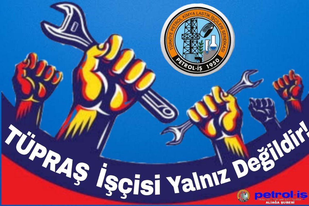 TÜPRAŞ İŞÇİ'Sİ YALNIZ DEĞİLDİR....
Yolumuzdan Şüphemiz yok, Tozlu Gören Camlarını Yıkasın.
#KendineGelKoç