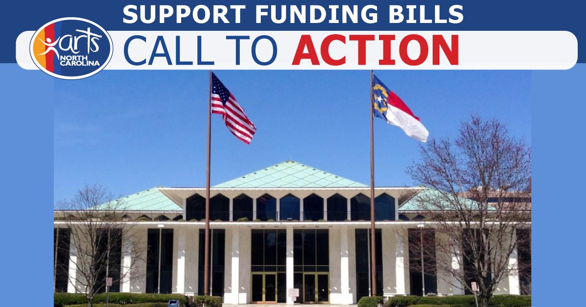 Call to Action: Urge support today FY23 Arts Funding. It's simple &amp; takes two minutes - speak up for the NC arts sector. artsnc.org/call-to-action…
#NCArtsCaucus #NCGA <a href="/NCArtsCouncil/">NC Arts Council</a> <a href="/ncculture/">NC DNCR</a> @repbeckycarney <a href="/JeffreyElmore/">Jeff Elmore</a> <a href="/ErinforNC/">Rep. Erin Paré</a> <a href="/priceyharrison/">Pricey Harrison</a>
