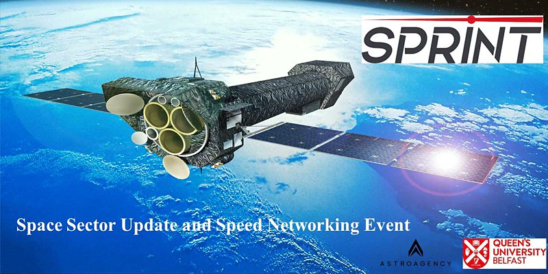 SPRINT space sector event in Belfast on 24 June providing information on grant and funding schemes for innovation and commercialisation, as well as a ‘speed-dating’ opportunity for HEIs to meet SMEs sprint.ac.uk/events/sprint-… #sprintforspace #Belfast @TheAstroAgency <a href="/QUBelfast/">Queen's University Belfast 🎓</a>