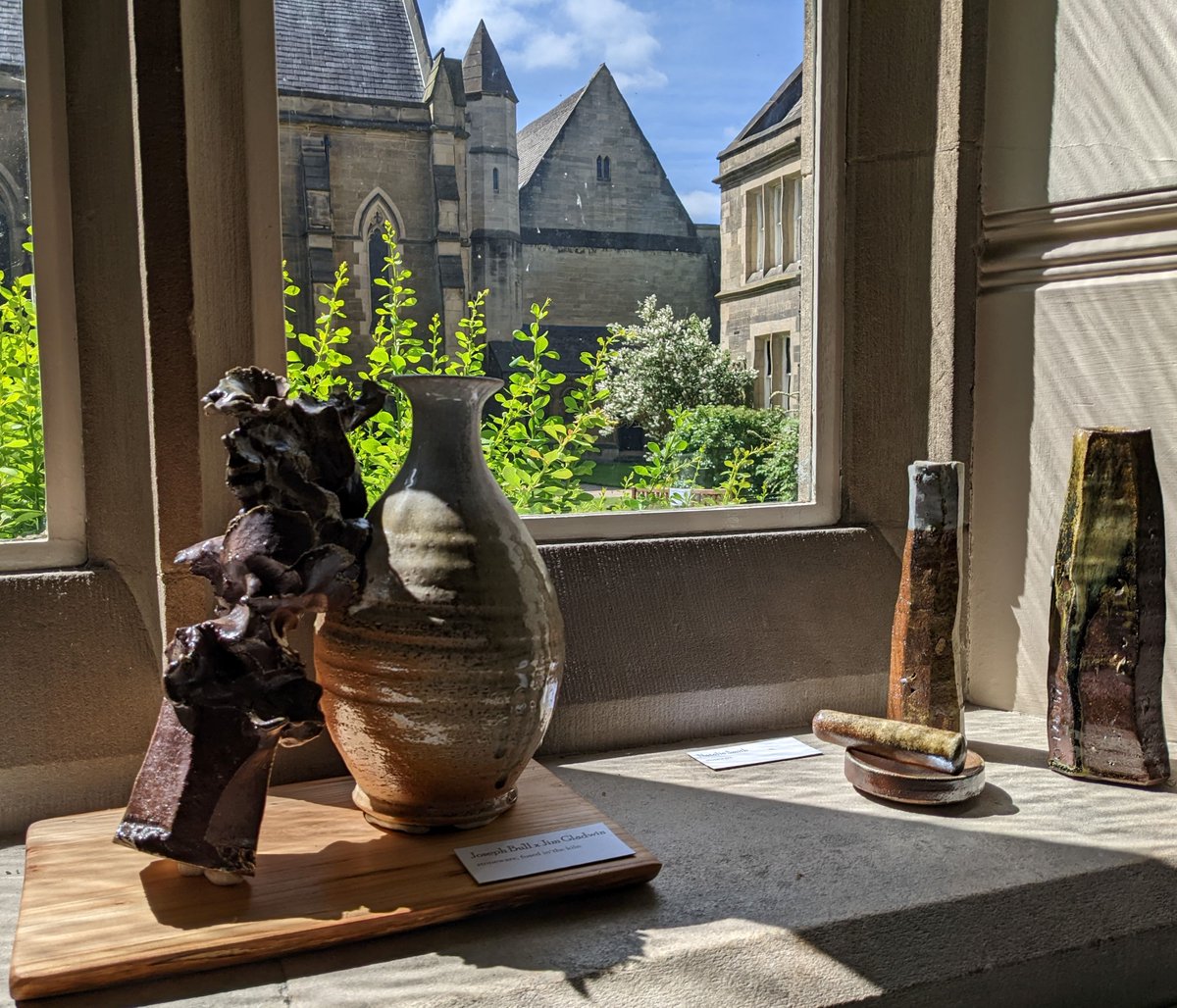 LibraryLandKate's tweet photo. @HMCOxford @OxfordAnagama @_Robin_Wilson @JAPANinUK The pots are stunning... https://t.co/gSqwhHBOGS