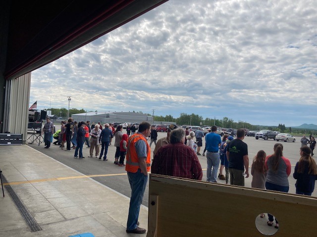 147 lucky 8-17 year olds got to fly yesterday, some for the first time thanks to some generous pilots and the Northern Maine Flying Club! Thanks for the invite! #weareUGE #weareUnited #flyPQI #futureaviationemployees #weheartflying