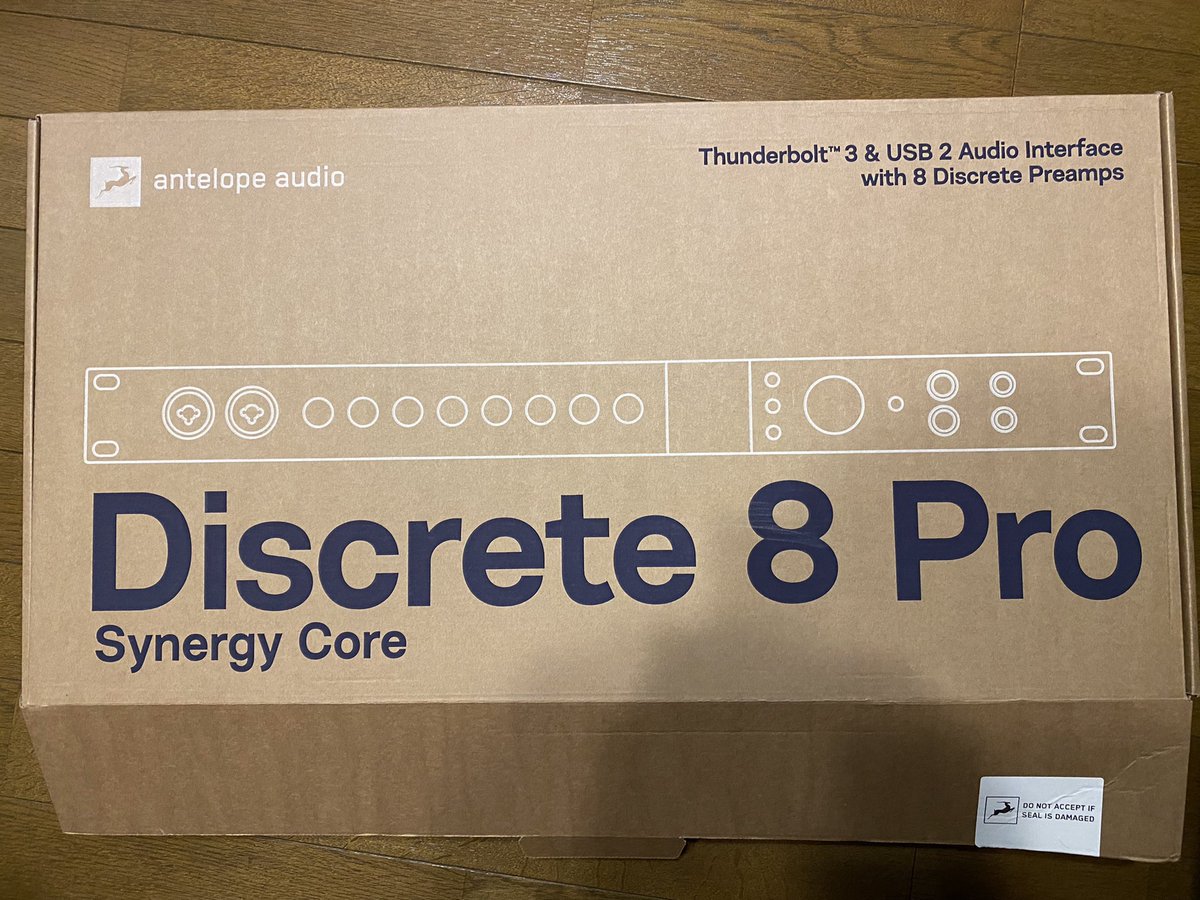 usuke0120's tweet photo. #mynewgear
#Discrete8pro
#Antelope https://t.co/GOa729Cd8L