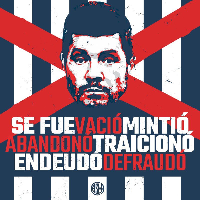 diegocabana75's tweet photo. Se fue uno .
Faltan los demás .
Nunca mas en #SanLorenzo https://t.co/VLtjdfJzWf
