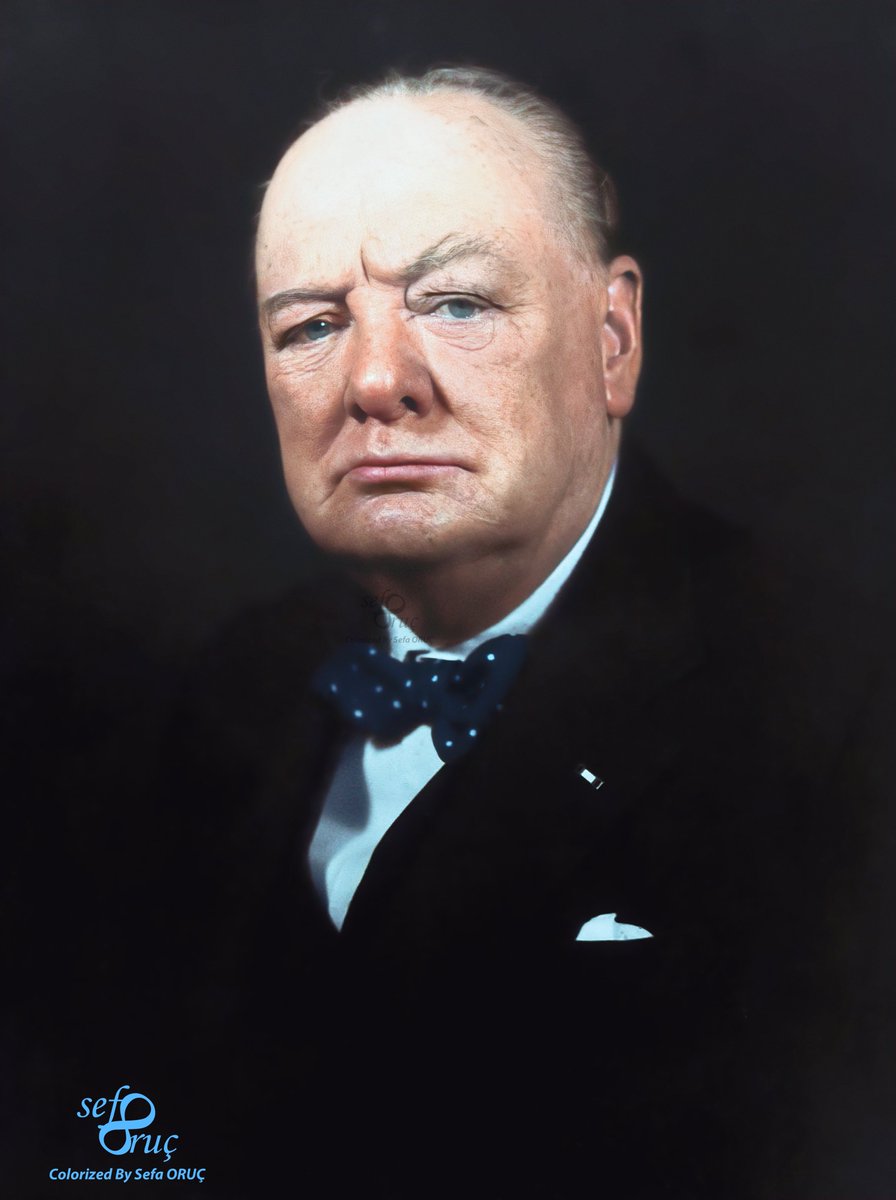 Winston Churchill, 1950'li yıllar.

#winstonchurchill #churchill #political #ww2 #ww1 #england #history #colorization #colorizedhistory #historycolored #photoshop #graphicsdesign