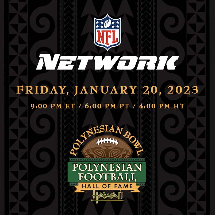 PolynesianFBHOF's tweet photo. 🌴BREAKING🌴

POLYNESIAN BOWL TO BE BROADCAST LIVE IN PRIMETIME ON @nflnetwork!

“We are excited to broadcast the Polynesian Bowl exclusively on NFL Network.” - Mark Quenzel, @NFL Senior Vice President, Head of Content. 🤙🏽🌴

https://t.co/9Ipe16RSQZ

@tpolamalu @KevinMawae https://t.co/PvsD65IrWQ