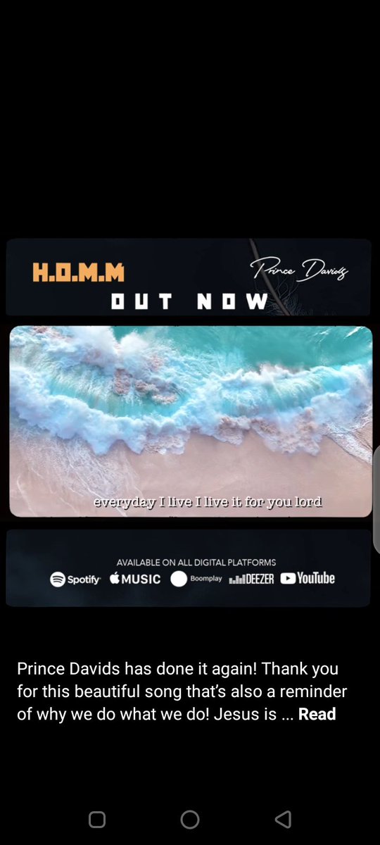 PRINCEDAVIDS's tweet photo. 🚨NEW ANTHEM OUT NOW 🌎
Hello my dear friend,
I just dropped a "new wavy"  H.O.M.M, you would love this one... 
Video link 👇
https://t.co/qk4bNu6aOf https://t.co/HHPLl0F558