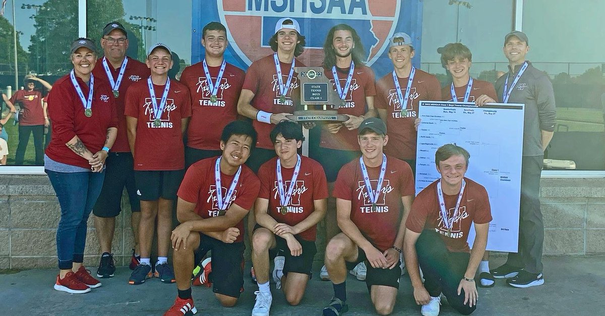 Congrats to the Tennis team on winning the Class 1 State Championship over the weekend!