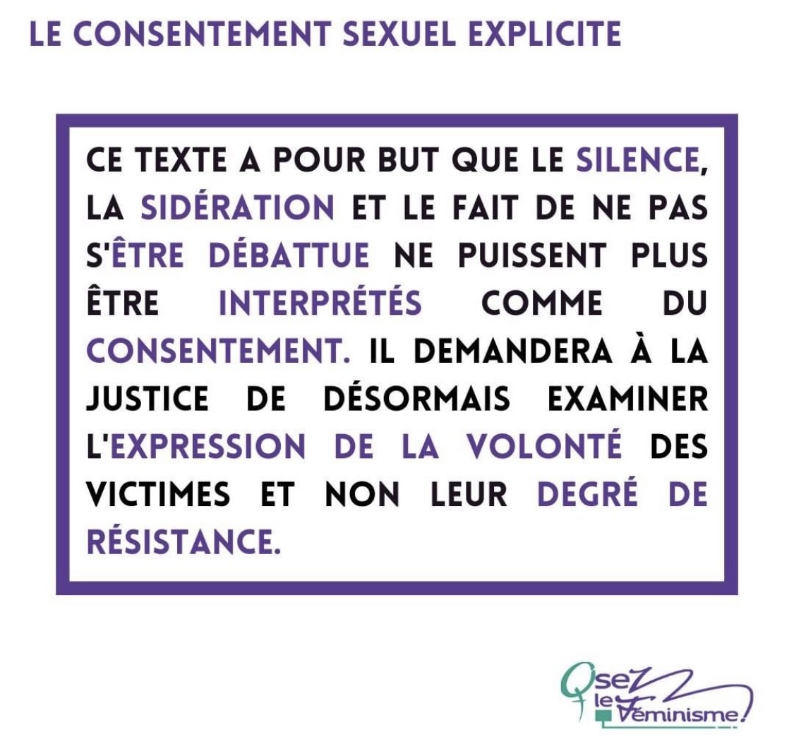 ElleCaetera's tweet photo. ⁦@osezlefeminisme⁩ #merci l’Espagne est vraiment un pays précurseur dans le domaine des #violencessexuelles https://t.co/mxLFKikpz2