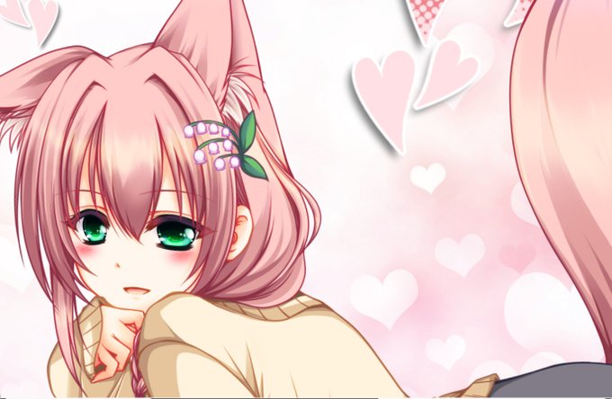 skeb納品完了。そしてあと10分で手数料無料が終わりますが、こんな感じでケモミミを描きますよ…! 