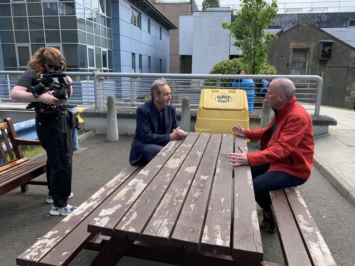 The Lothian Birth Cohorts (@edinunilbc) on Twitter photo The LBC is contributing to a new #BBC #documentary series called 'Who Lives in #Scotland'.
Filming today at Wellcome Trust Clinical Research Facility <a href="/EdinburghCRF/">EdinburghCRF 💙</a>
Presenter Martin Geissler talks about the study with Ian Deary, Judy Okely and #LBC1936 participants The LBC is contributing to a new #BBC #documentary series called 'Who Lives in #Scotland'.
Filming today at Wellcome Trust Clinical Research Facility <a href="/EdinburghCRF/">EdinburghCRF 💙</a>
Presenter Martin Geissler talks about the study with Ian Deary, Judy Okely and #LBC1936 participants