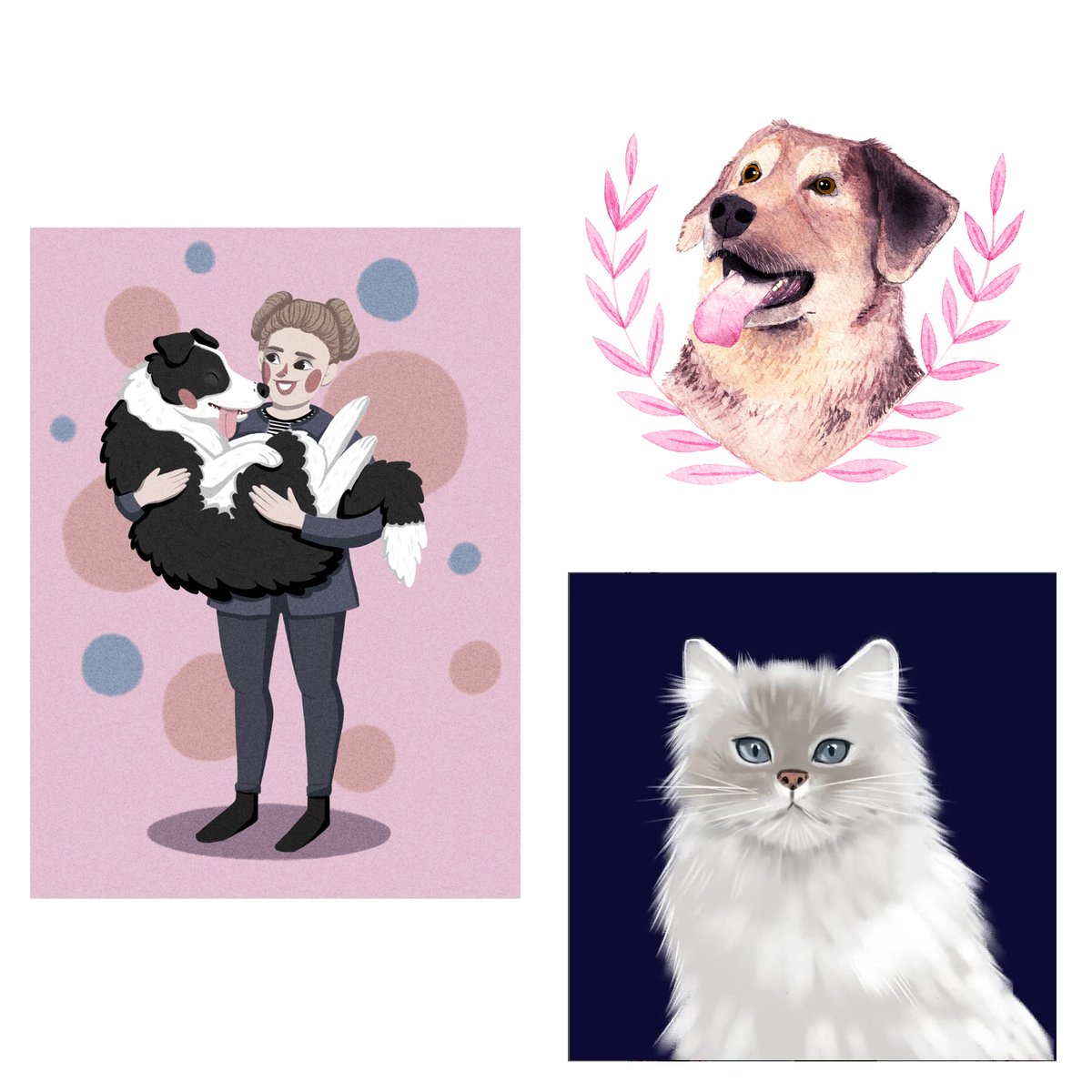 daniella__happy's tweet photo. hi, im looking to do some commissions in june/july, most comfy with semi-realistic landscapes/pet portraits/more cartoony cute things, if you are interested you can send a dm here or on discord (Danı#3652 - no dot on the i) i'd also appreciate a retweet if u feel like it c: https://t.co/XPhDe2WR1Q
