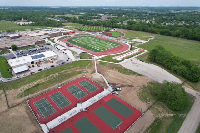 Have you seen the progress on our Athletic Complex lately? It is looking great!