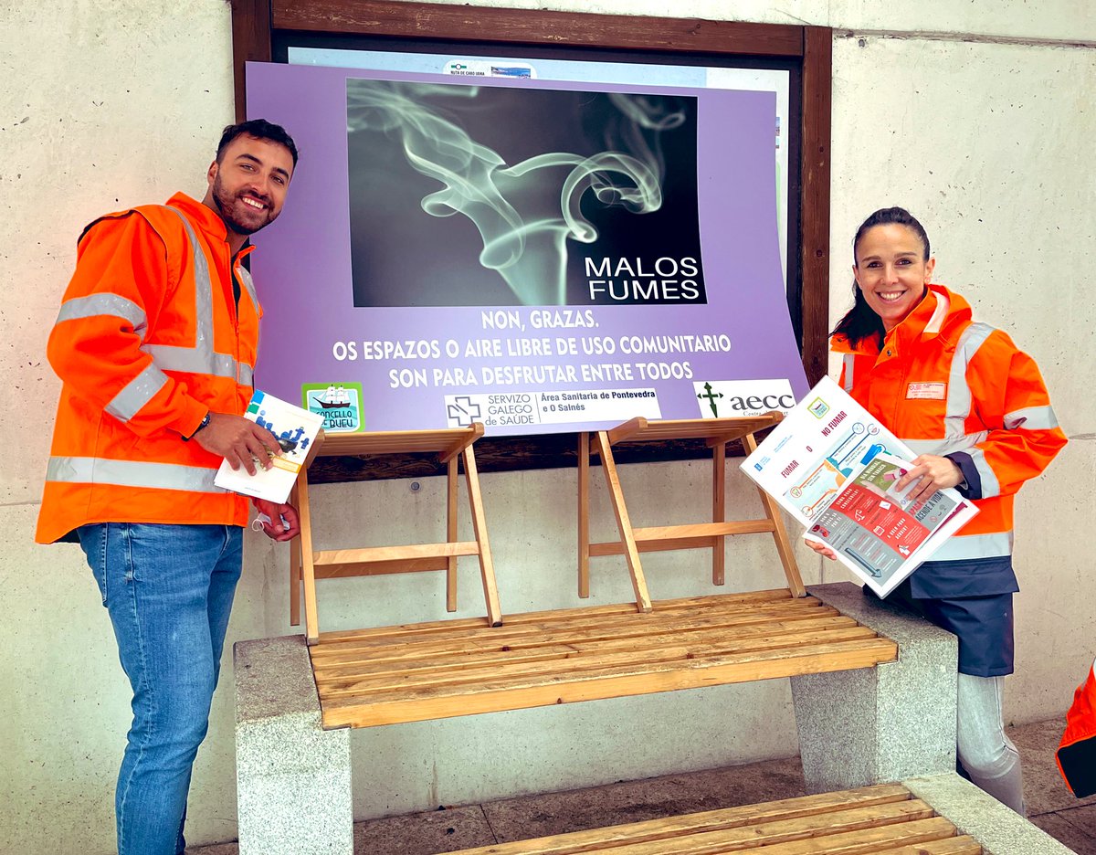 lalola38923810's tweet photo. Feliz 31 de Mayo! Por un espacio libre de humos!!! Fora os malos fumes! @centrosaudebueu @ponsalsergas @ConcellodeBueu #EFyC #EIR #Eir #MIREIR https://t.co/TebBkK31e6