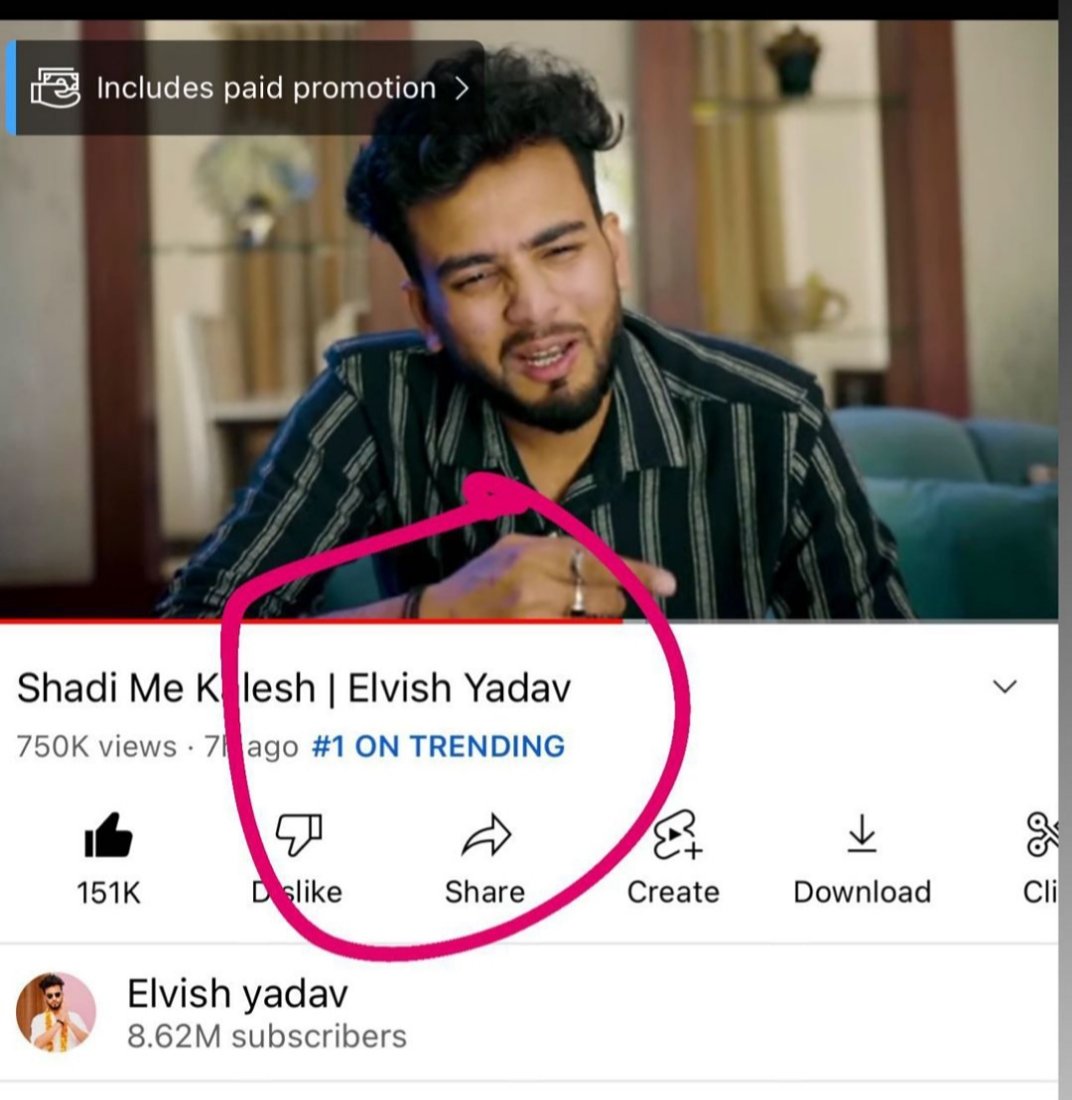bittubanna__'s tweet photo. #1_on_trending ❤️‍🔥
Congratulations elvish bhai 🙈
@ElvishYadav https://t.co/3yIhvpUms0
