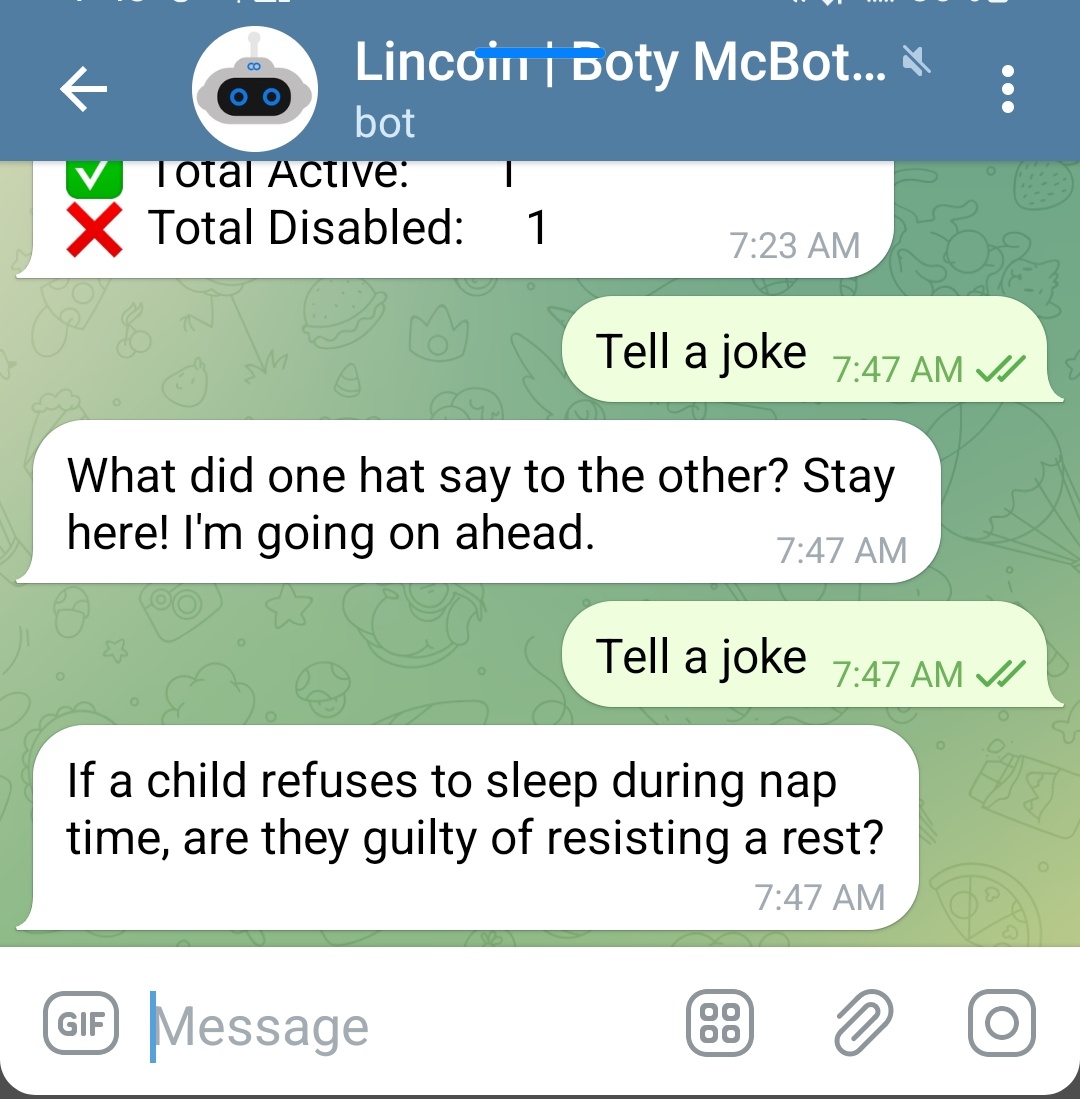 LincoinMining's tweet photo. Nothing makes bear markets more delightful than the cheesy dad jokes of Boty Mcbotface.
Wait, are we in a bear market?π€
#bitcoin #BitcoinMining
#BotyMcbotface https://t.co/bMLmyGlayg