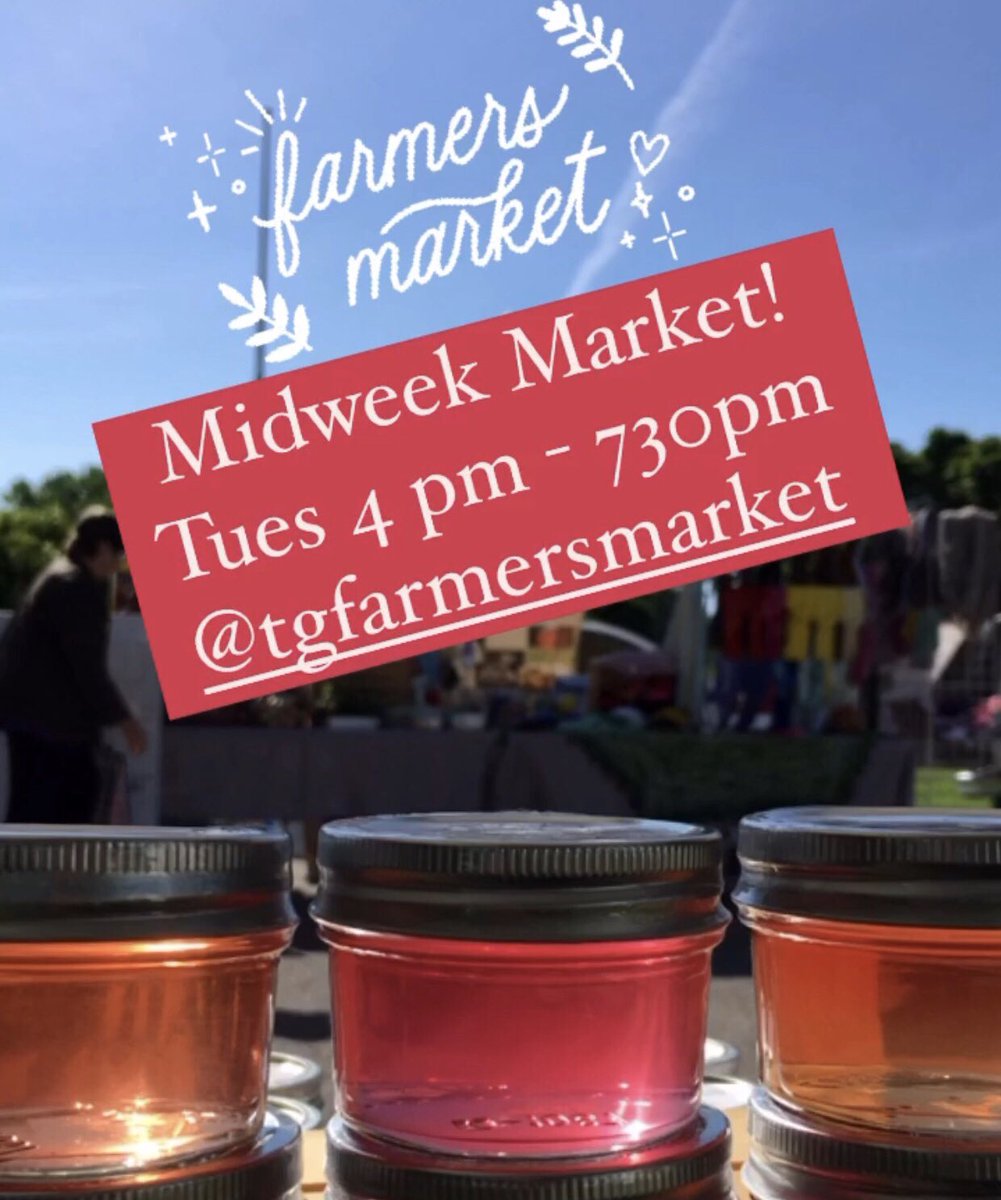 Larder_Cupboard's tweet photo. The sun is out and it’s going to be a gorgeous night in Tower Grove Park for our Tues @tgfarmersmarket! We are bringing the jam love (and more honeysuckle jelly!)
#MarketNight #FarmersMarket #MidweekMarket https://t.co/QiLsDA3531