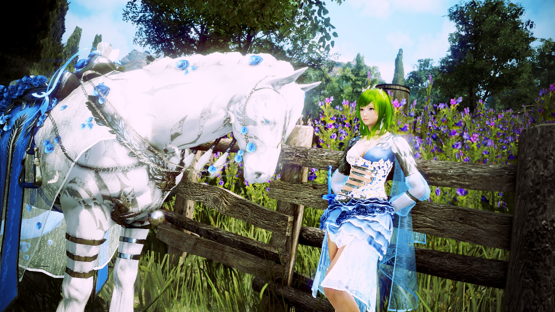 海白 黒い砂漠 今日は待ちに待った牛乳イベントが来たのでいっぱい搾りに行きました １ 牛乳といえばオルビア村です ๑ ㅂ و ２ 景色がいいので海を見ながら牛乳搾りました ３ 野生馬捕まえるぞぉ ４ マイナスイオン浴びてきました 黒い