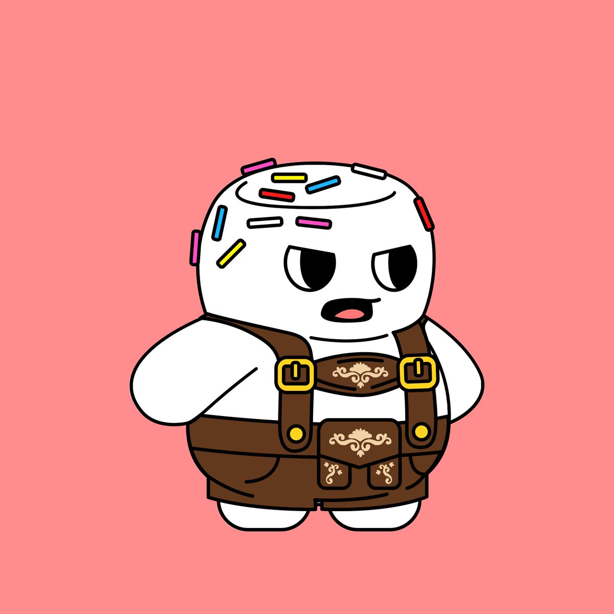 marshmallowbuds's tweet photo. Someone's having a rough morning because their lederhosen are one size too small... https://t.co/bIX1pTFAnK