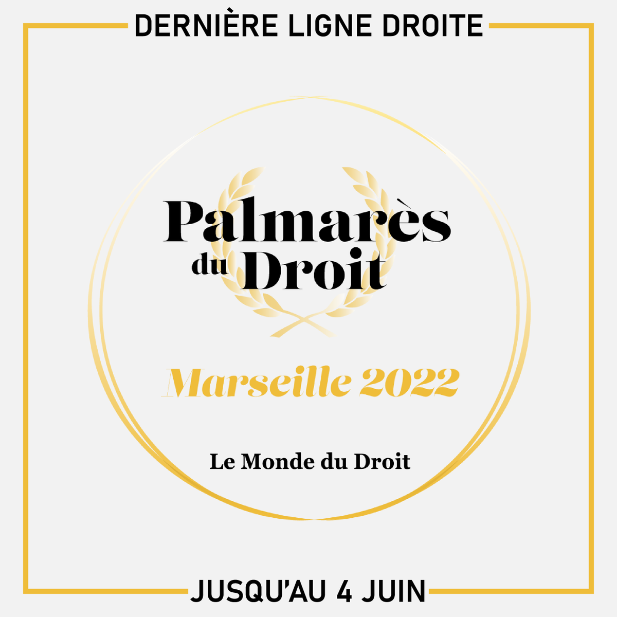 ABEILLEAVOCATS's tweet photo. #palmarèsdudroit

Dernière ligne droite pour le Palmarès du droit de #Marseille !

N’hésitez pas à voter pour nous ! 👇
https://t.co/x3dlRp9IxV

#vote #lemondedudroit #droit #cabinetdavocats #construction #immobilier #privateequity #droitdesaffaires #droitsocial https://t.co/aTn5AXv1MO