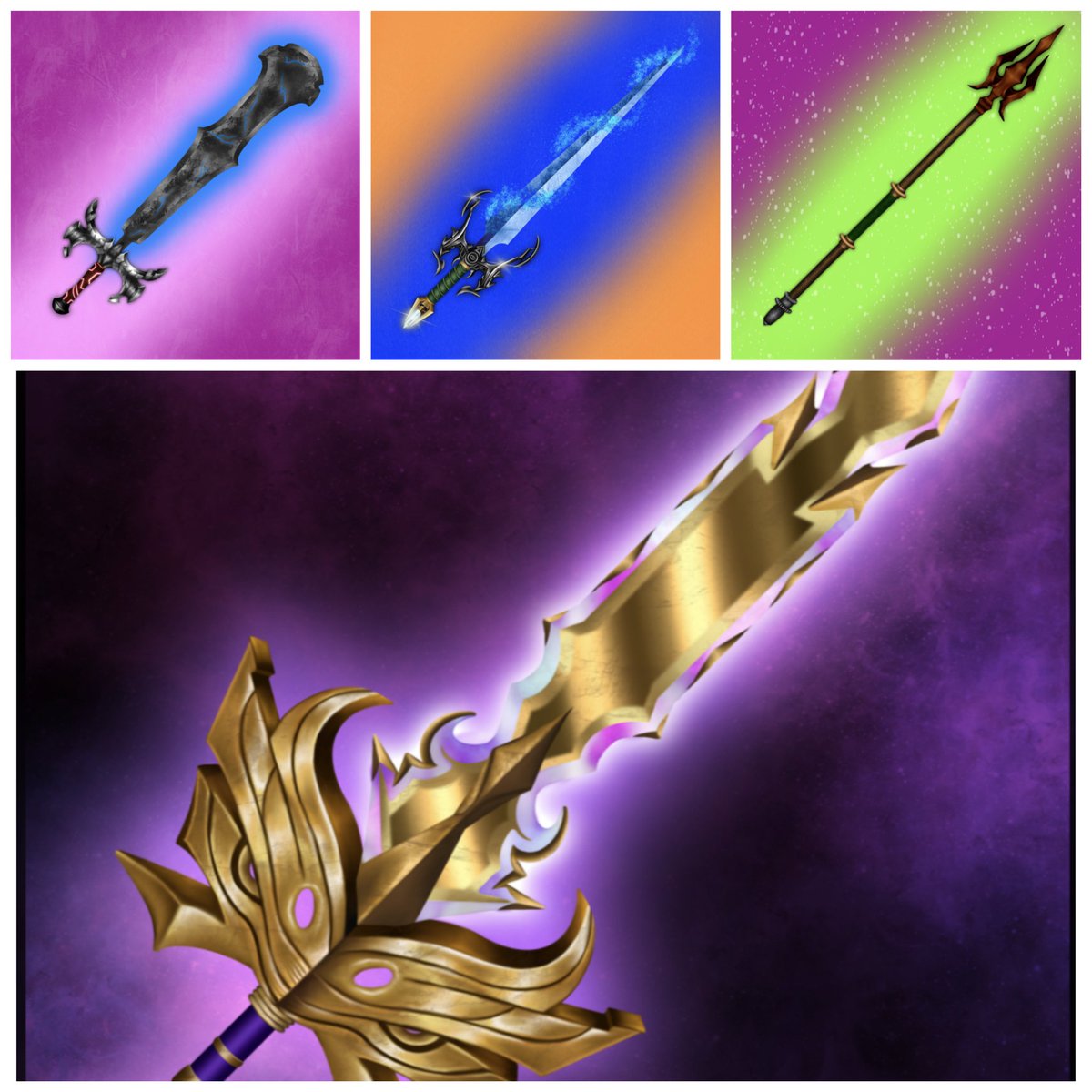 My GORGEOUS weapons <a href="/thedivinenft/">The Divine✨</a> #wearedivine