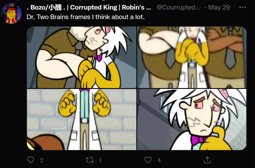 LocalTrickster's tweet photo. @CourruptedKing  look at your silly goofy ahh thinking you were safe https://t.co/t3SoSWobwG
