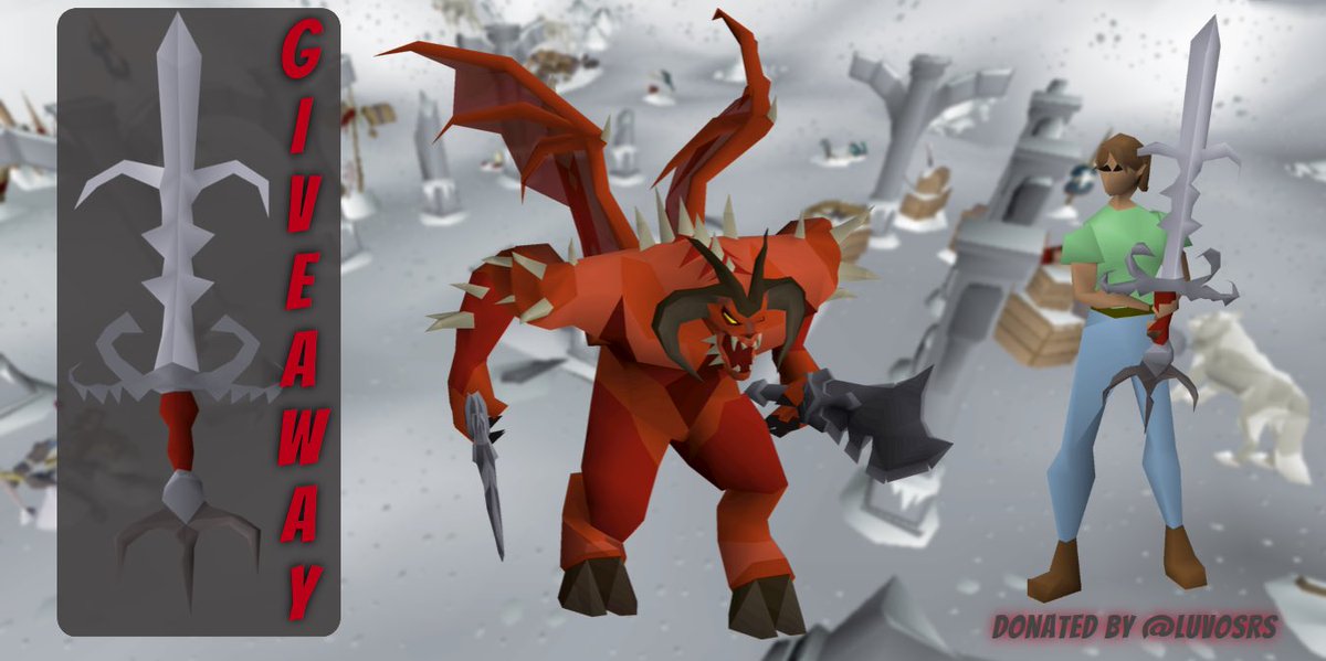 99SlayerTab (@99slayertab) on Twitter photo 💰#Runescape #Giveaway💰
ZGS Giveaway! Good luck everyone🤞
How to enter this giveaway:
- Follow <a href="/LuvOsrs/">Zoe LuvOSRS🏳️⚧️</a> ✅
- Like & Retweet this post ✅
- Comment your #OSRS username ✅
*Giveaway donated by <a href="/LuvOsrs/">Zoe LuvOSRS🏳️⚧️</a> 👏 💰#Runescape #Giveaway💰
ZGS Giveaway! Good luck everyone🤞
How to enter this giveaway:
- Follow <a href="/LuvOsrs/">Zoe LuvOSRS🏳️⚧️</a> ✅
- Like & Retweet this post ✅
- Comment your #OSRS username ✅
*Giveaway donated by <a href="/LuvOsrs/">Zoe LuvOSRS🏳️⚧️</a> 👏