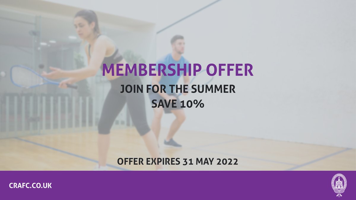 Last chance to save! ⏰

Join for the summer during May to receive 10% off! Not only will you receive 10% off the total price of your membership, but you will also not pay a Joining Fee.

T&Cs apply. Get in touch with us to find out more.

🧘🎾🏋️ #MembershipOffer #Chichester