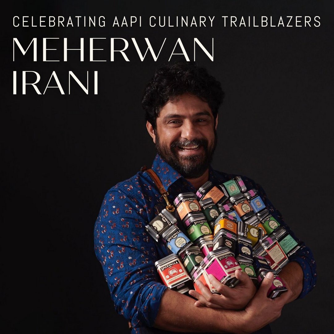 One Stripe Chai Co. (@onestripechaico) on Twitter photo Rounding out this month's #AAPI spotlight, we're featuring ✨ <a href="/MeherwanIrani/">Meherwan Irani</a> ✨
Irani, who is of Indian descent, is a chef, restaurateur, and spice dealer. He's the culinary genius behind @ChaiPani, <a href="/Botiwalla/">Botiwalla</a>, and more, as well as the founder of our fave, <a href="/Spicewalla/">Spicewalla</a>. Rounding out this month's #AAPI spotlight, we're featuring ✨ <a href="/MeherwanIrani/">Meherwan Irani</a> ✨
Irani, who is of Indian descent, is a chef, restaurateur, and spice dealer. He's the culinary genius behind @ChaiPani, <a href="/Botiwalla/">Botiwalla</a>, and more, as well as the founder of our fave, <a href="/Spicewalla/">Spicewalla</a>.