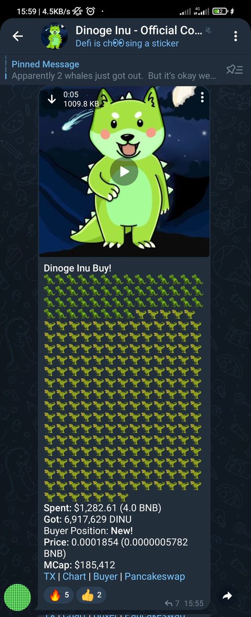 Don't be a jeet.
Don't lose your position to fud.
Don't sell your Dino.

HODL IS GOLD

#bsc #crypto #moon #dinogeInu #100x #moonshot #bscgem