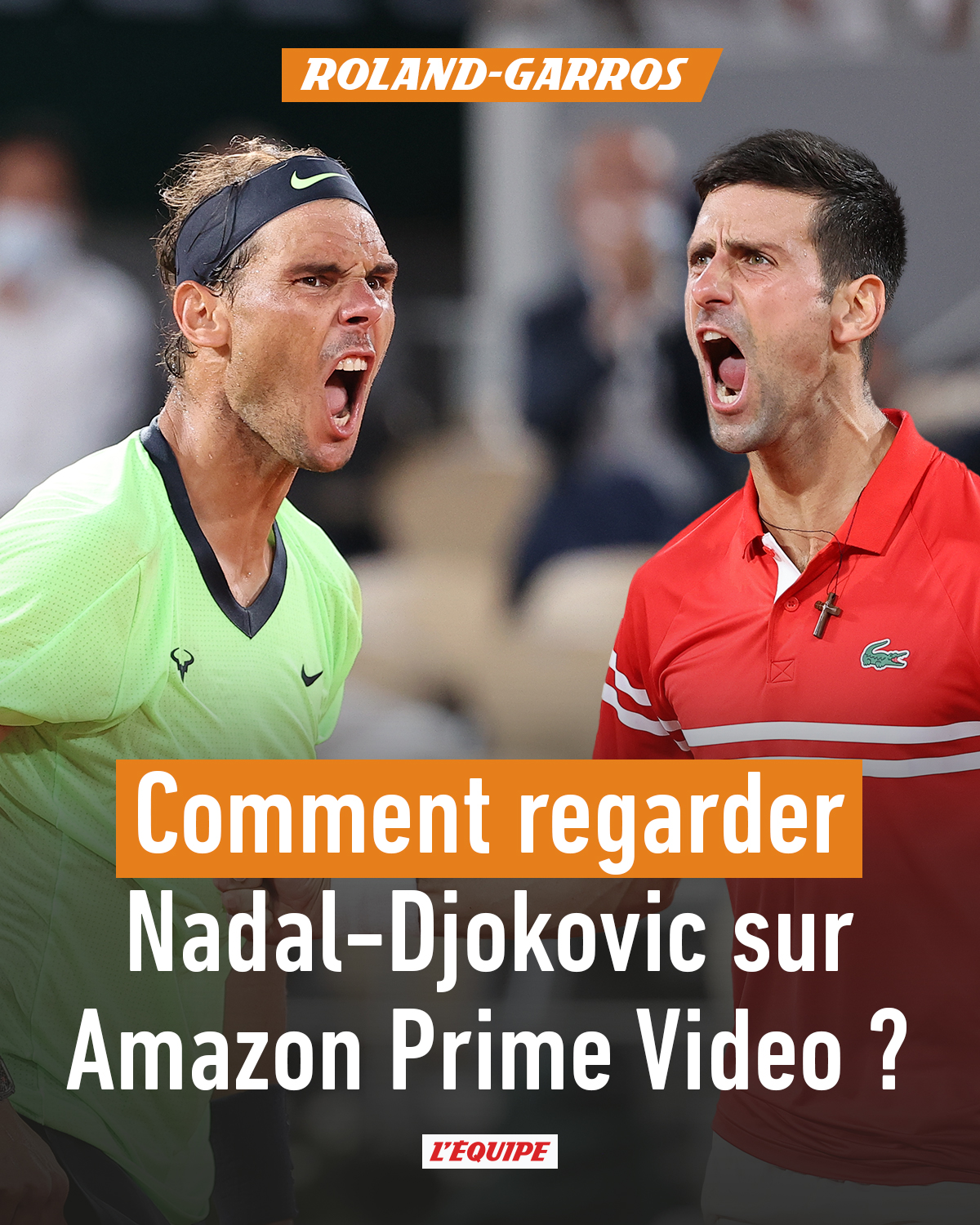L'ÉQUIPE on Twitter regarder le quart NadalDjokovic sur