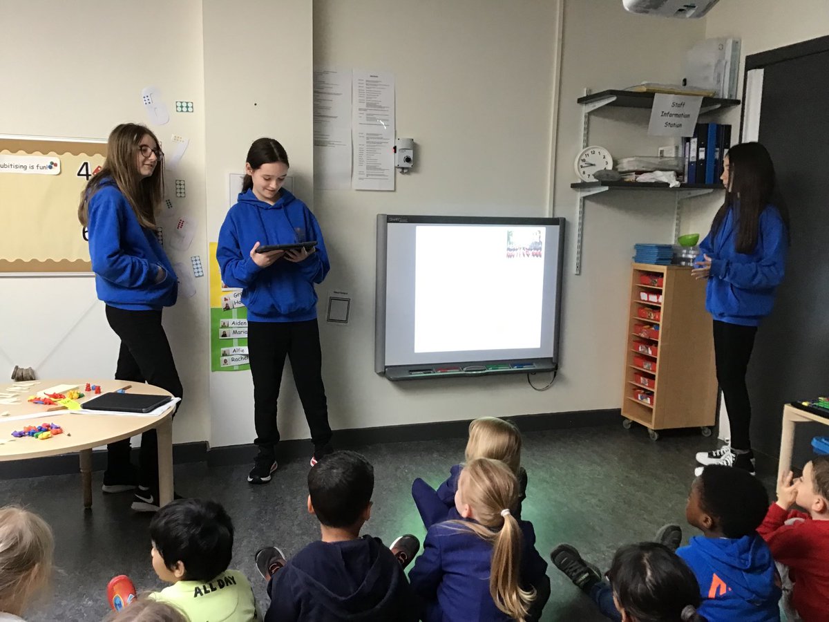 Caldercuilt's tweet photo. Thank you to the P7 girls for teaching the nursery children all about the Queen’s PlatInum Jubilee!! They learned lots and loved the songs and games. #cncloveslearning 🇬🇧 https://t.co/fQtg61OeKo